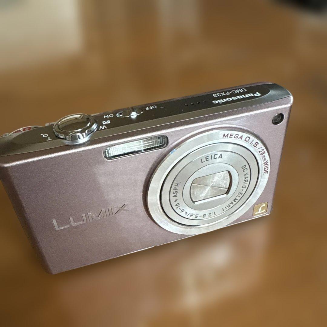 Panasonic LUMIX DMC-FX33 カクテルピンク　動作確認済み