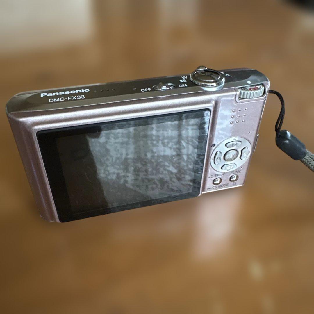 Panasonic LUMIX DMC-FX33 カクテルピンク　動作確認済み