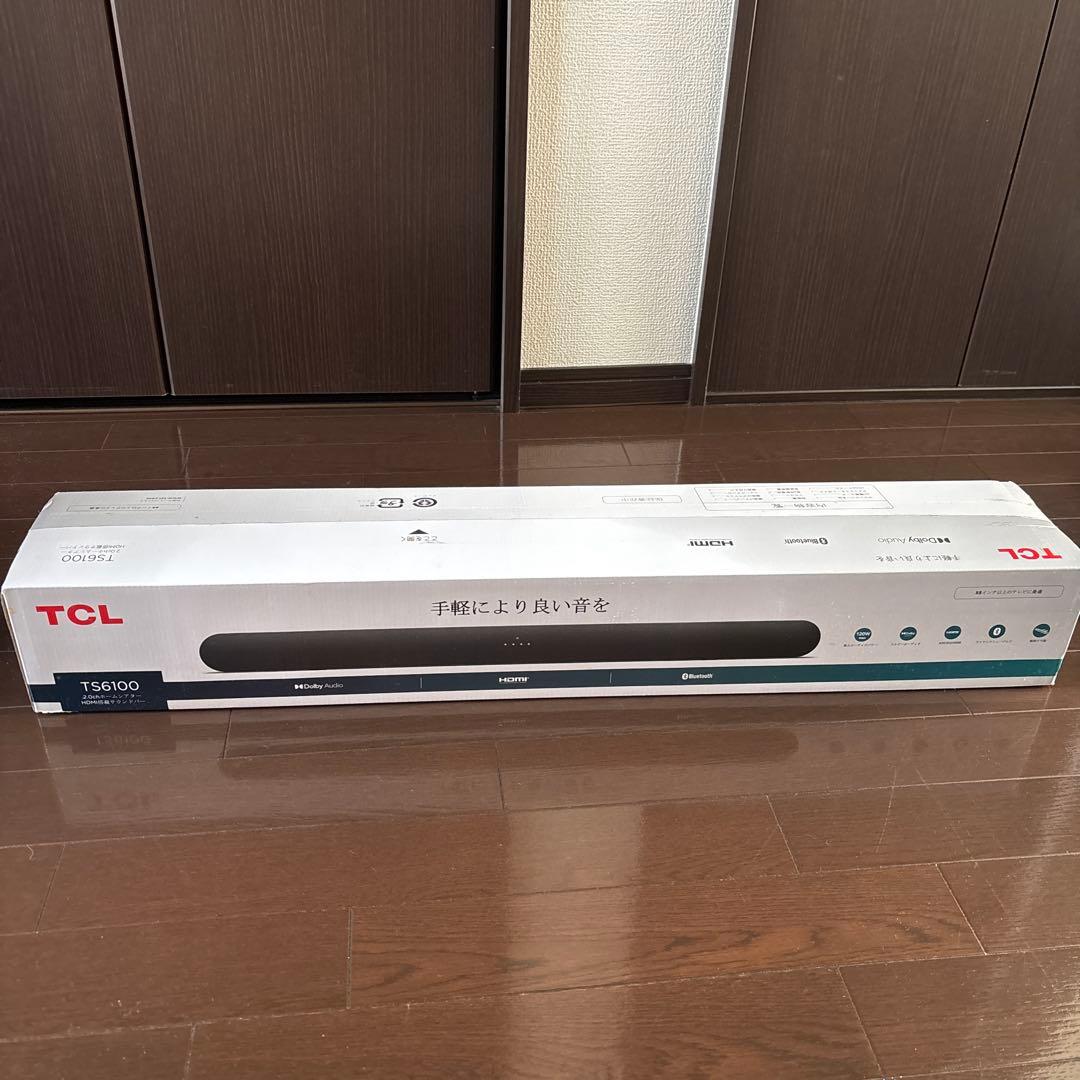 値下！【新品未開封】　TCL サウンドバー　TS6100