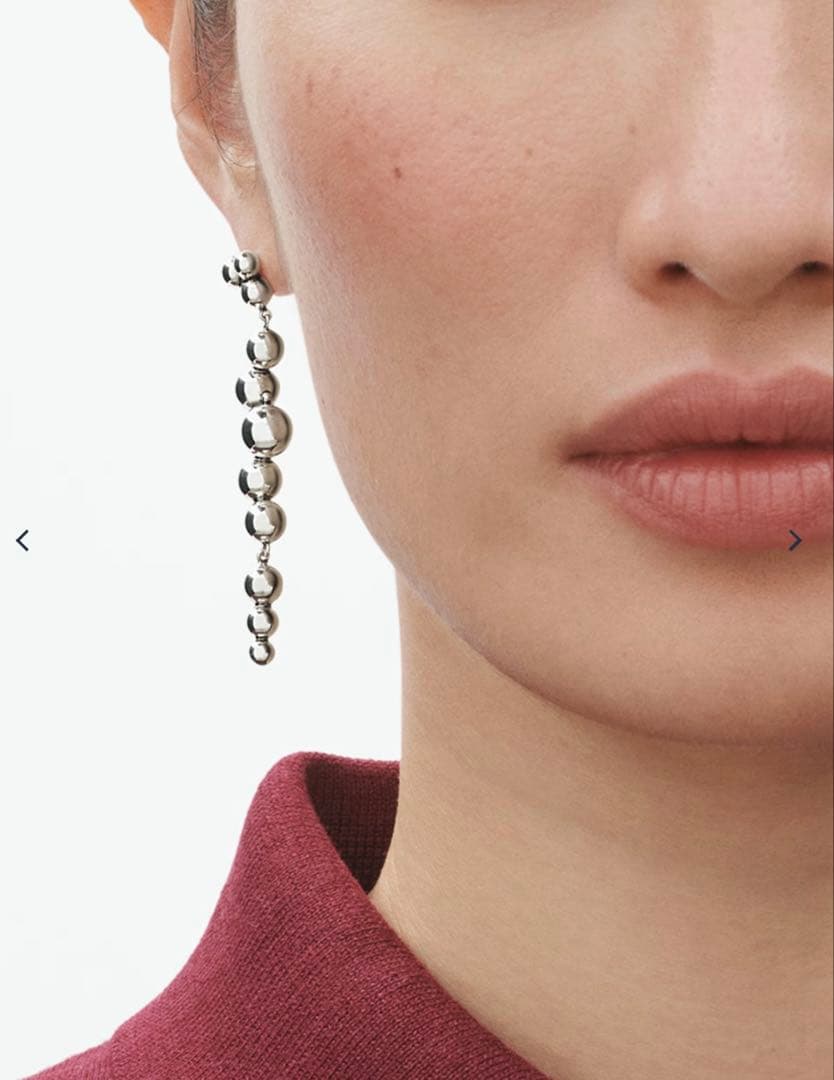 【週末限定価格】  ムーンライトグレープ　ピアス