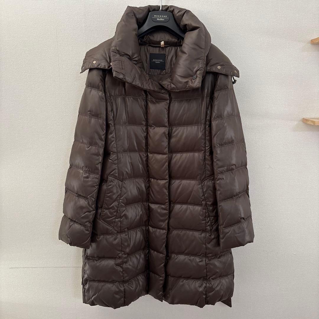 MAXMARA ダウンジャケット　ミディ丈
