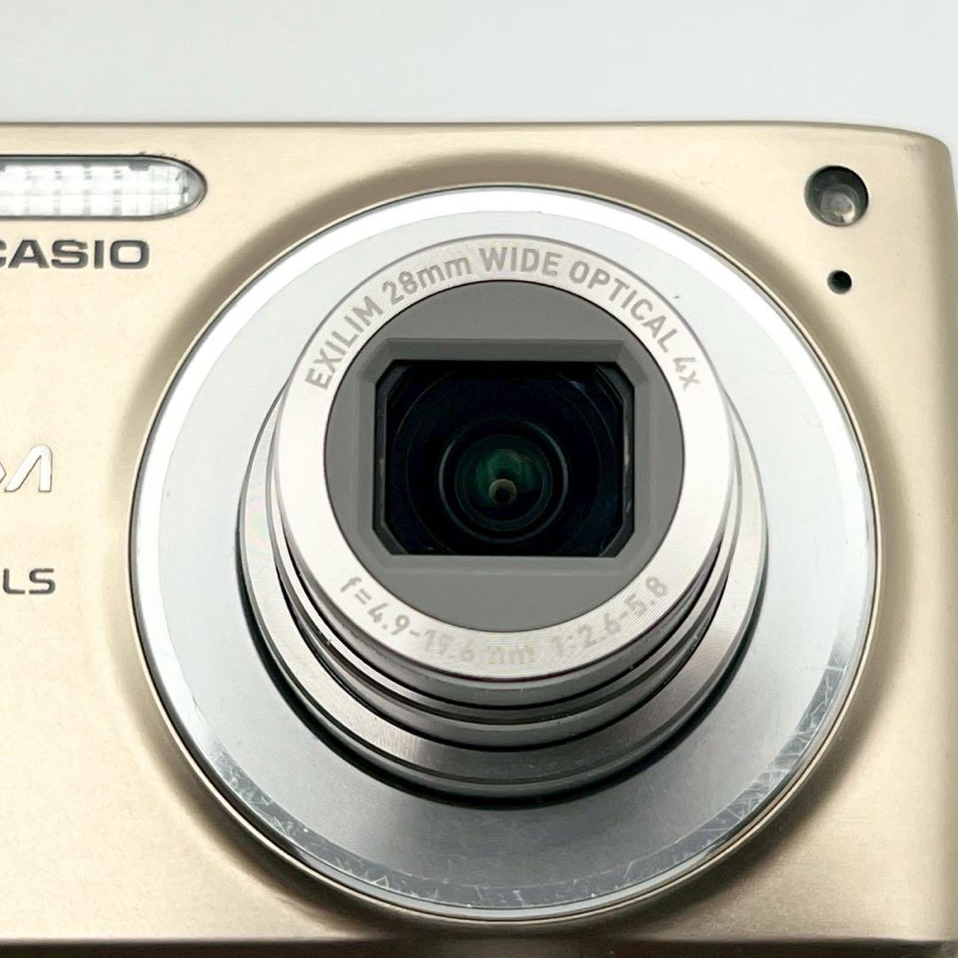 【完動品】CASIO EXILIM EX-Z400 コンデジ ゴールド 動作確認
