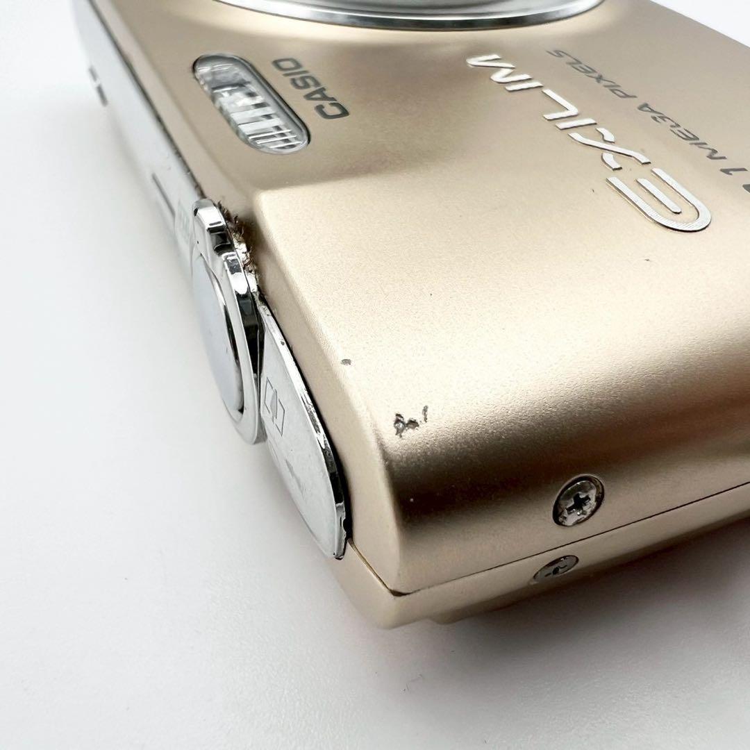 【完動品】CASIO EXILIM EX-Z400 コンデジ ゴールド 動作確認