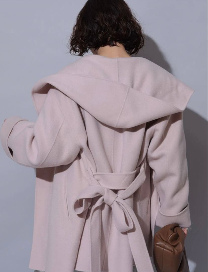 【タグ付未使用品】フードミドルリバーコート