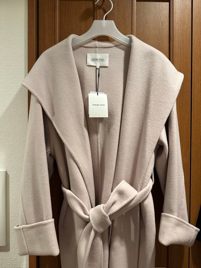 【タグ付未使用品】フードミドルリバーコート