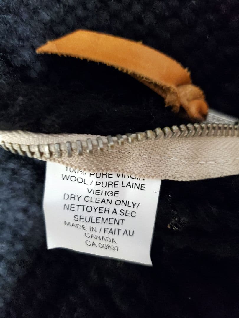 KANATA カウチンベスト 限定51/500 カナダ製 ウール100%