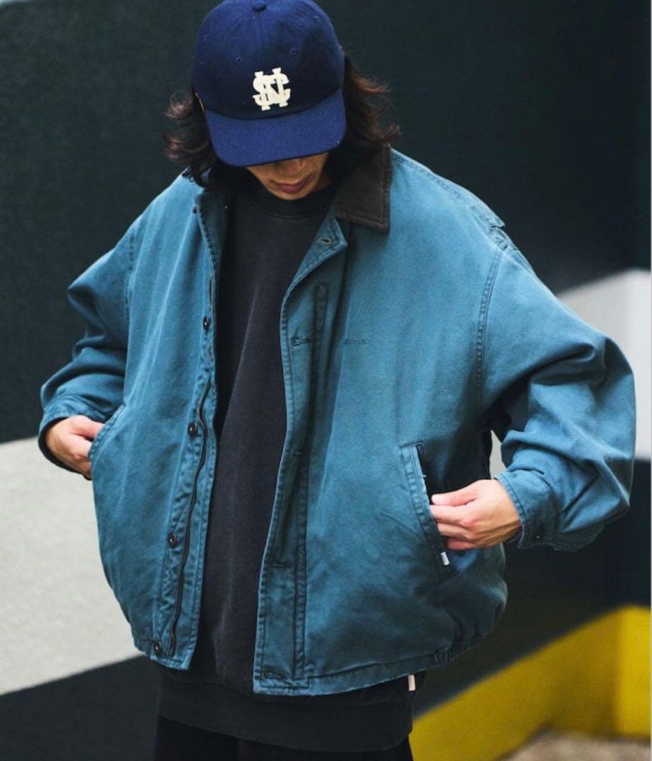 NAUTICA　フリークストア　中綿 クラッシュド ダックブルゾン　Ｌサイズ