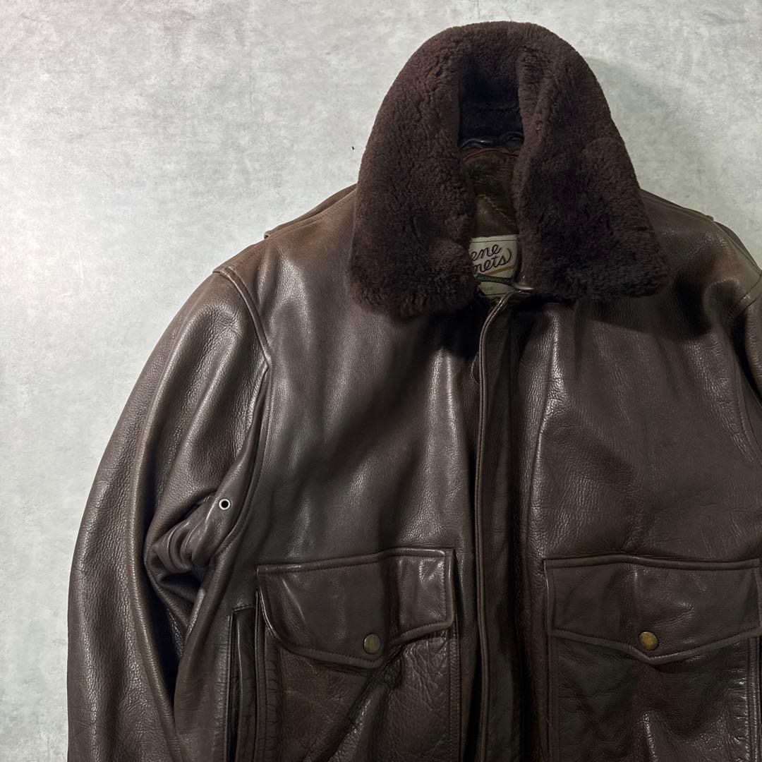 革ジャン レザージャケット フライトジャケット g1 本革 ブルゾン