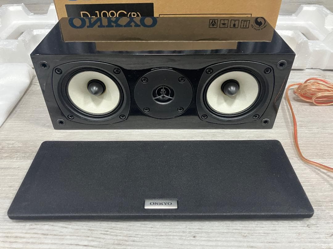【美品】ONKYO センタースピーカーシステム D-109C 動作確認済