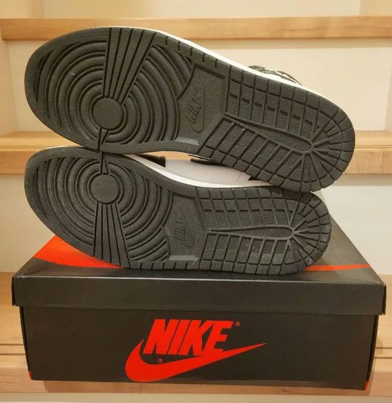 美品　エア　ジョーダン 1　ブラック×ホワイト　パンダ　2014