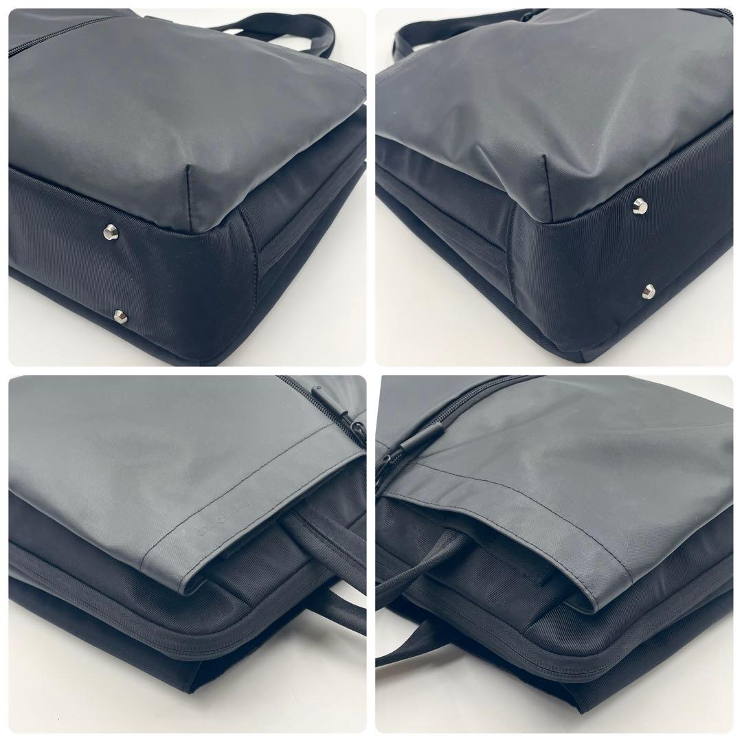 【未使用級】サムソナイトサブリム トートバッグ ナイロン ビジネス 肩掛け 黒