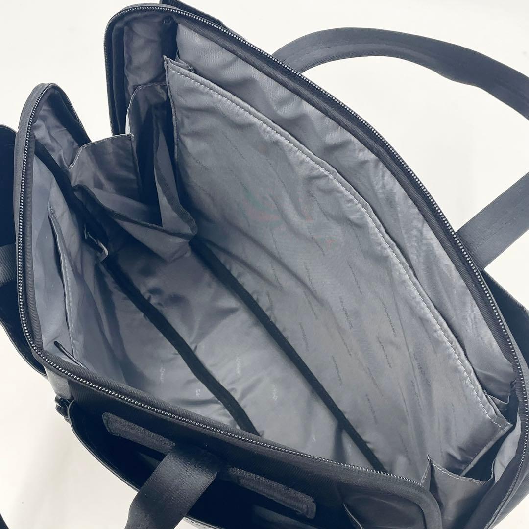 【未使用級】サムソナイトサブリム トートバッグ ナイロン ビジネス 肩掛け 黒