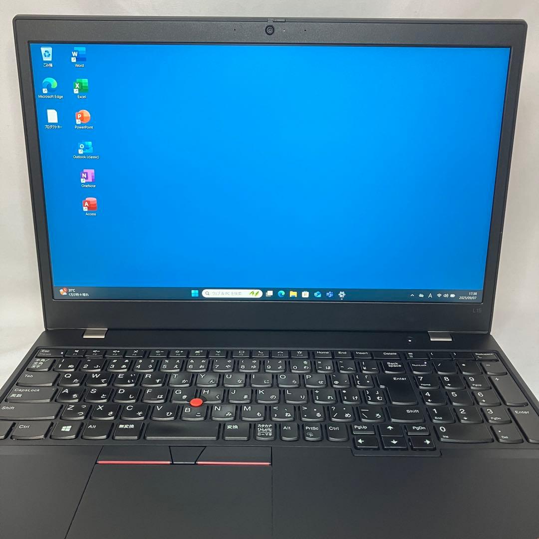 美品 ThinkPad L15 Gen2 第11世代 i5 16GB 15.6型