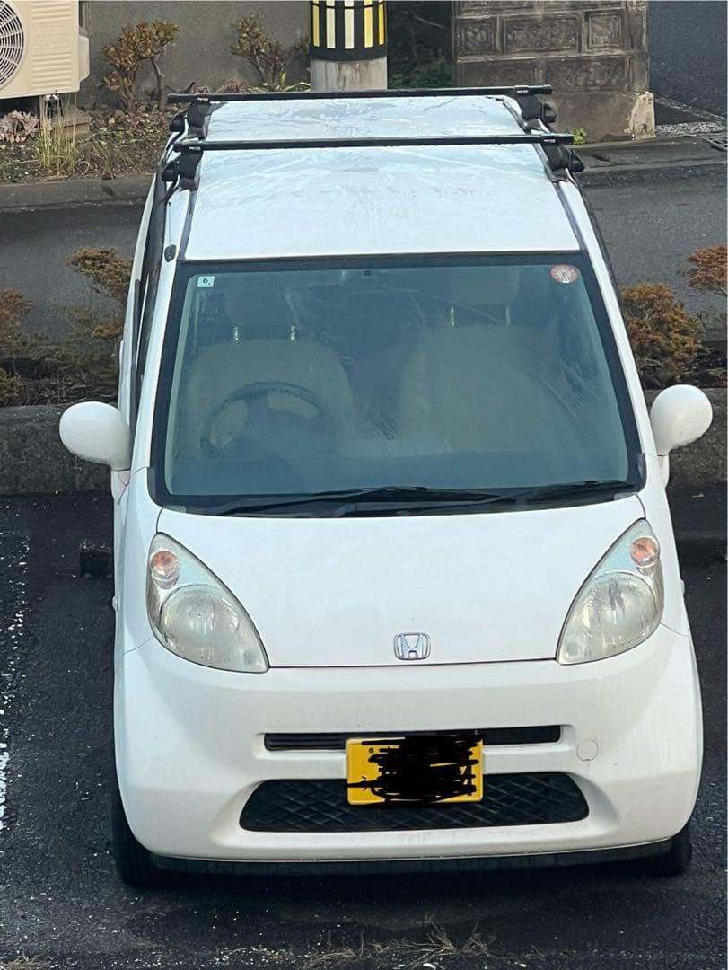 ホンダライフ　白　車検約1年半付き 即乗れます。15km/L