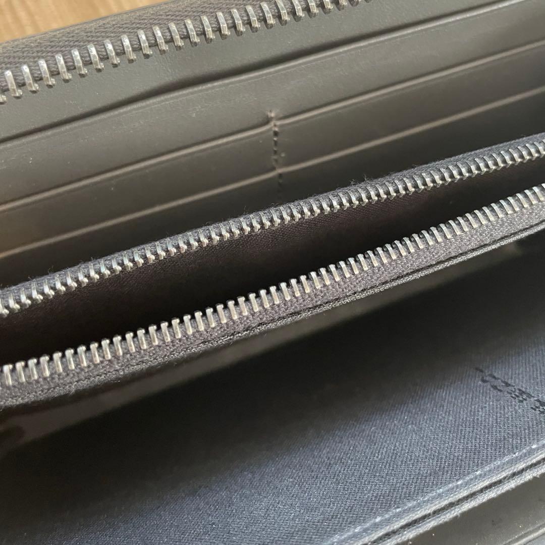 フェンディ 長財布　グレー　モンスター