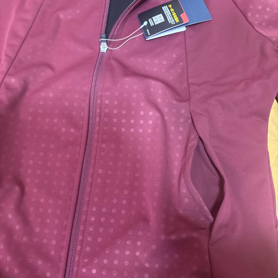 新品)YONEX ワインレッド ジャケット Lサイズ