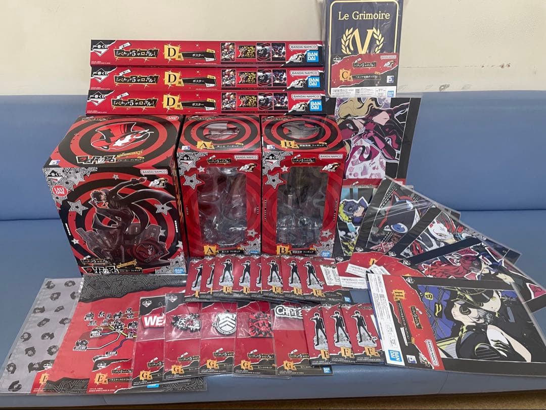 一番くじ ペルソナ5ザ・ロワイヤル ラストワン賞A賞B賞Ｃ賞他31点SET