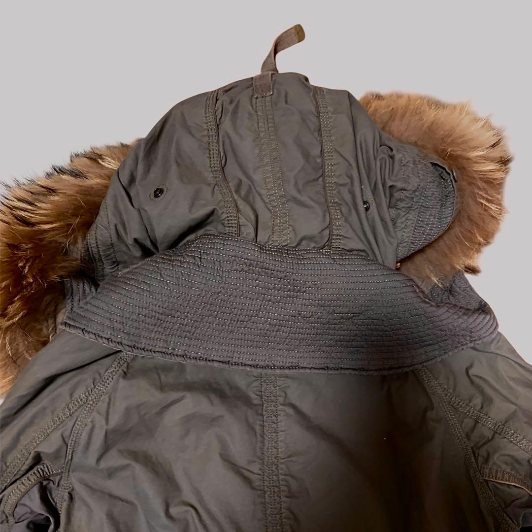 00s goa ゴア モッズコート ファー付き 取り外しライナー付き ミリタリー