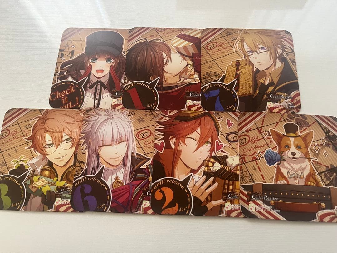 【限定値下げ】Code:Realize オトメイトガーデン コースター