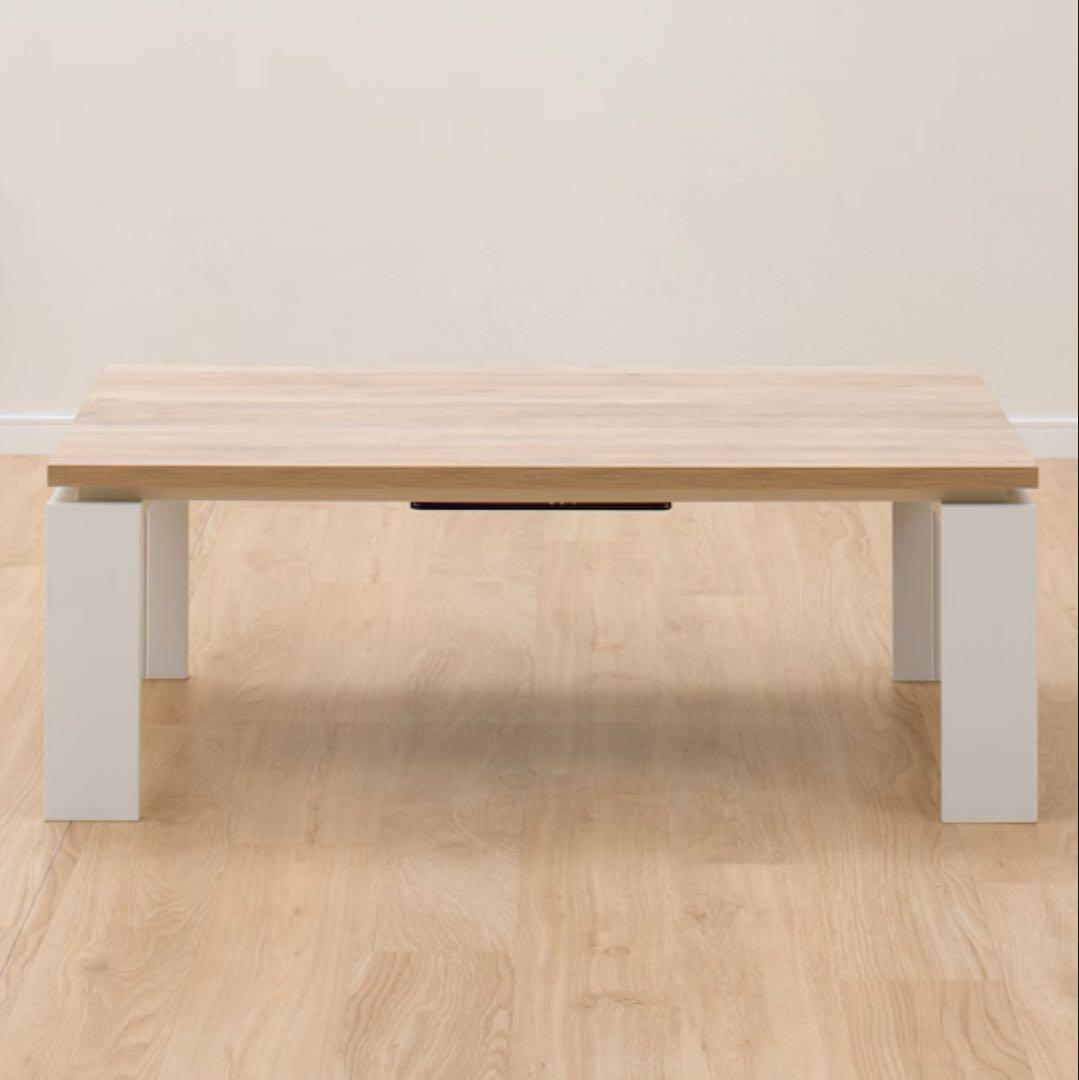 m p(^_^)q（中古）ニトリ リビング ナチュラルこたつ 木製