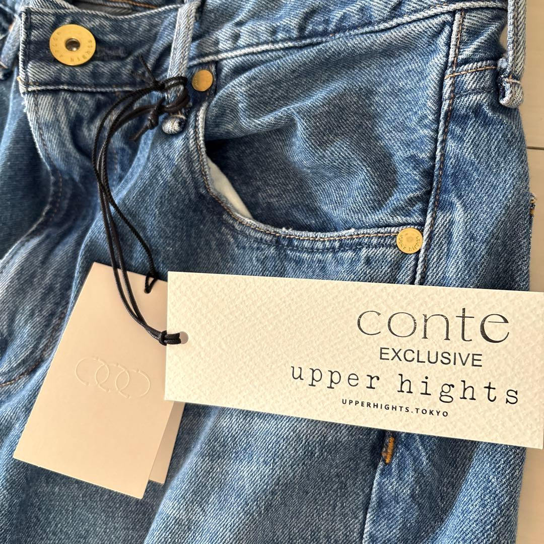 新品未使用　CONTE DEUX ブルーデニム パンツ サイズ24
