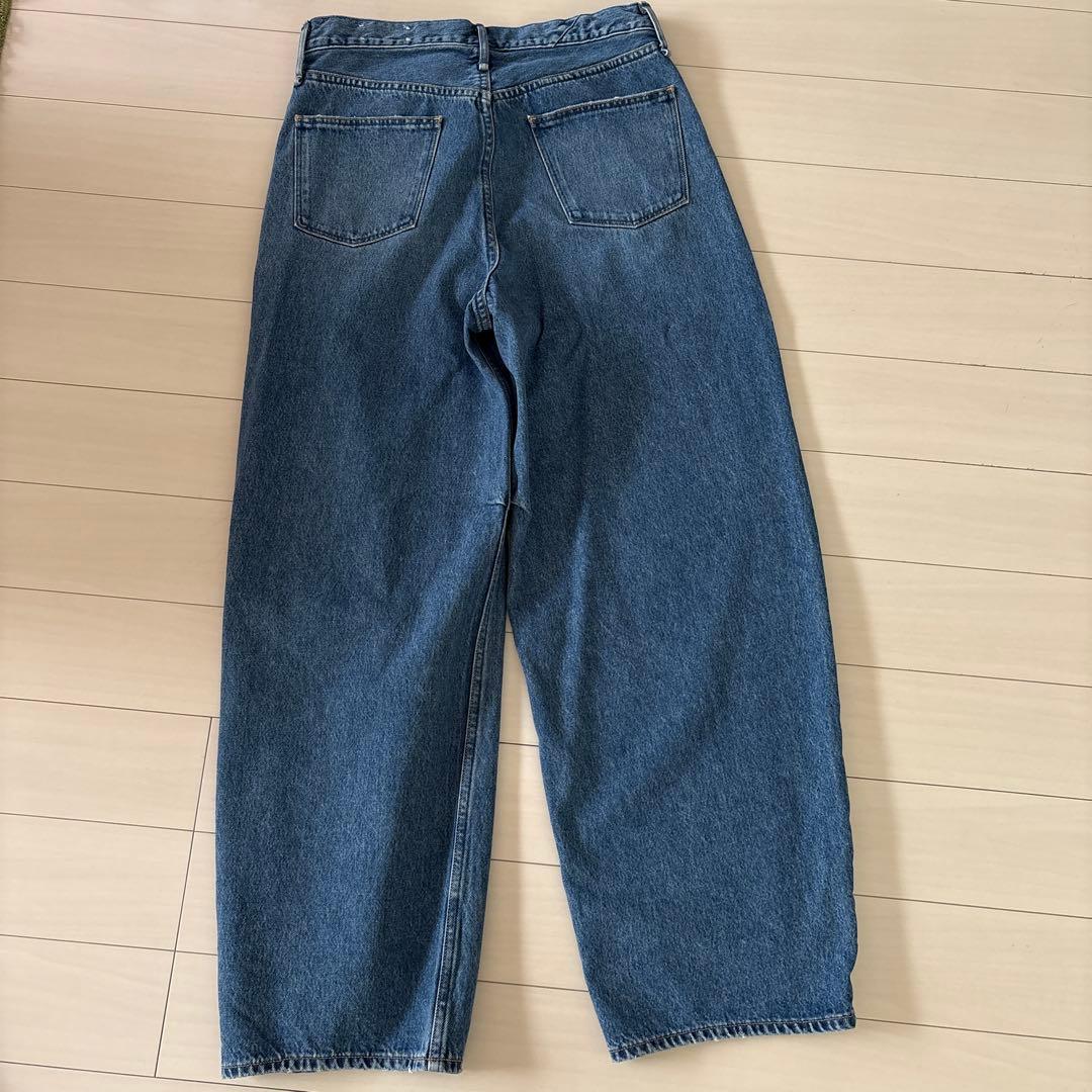 新品未使用　CONTE DEUX ブルーデニム パンツ サイズ24