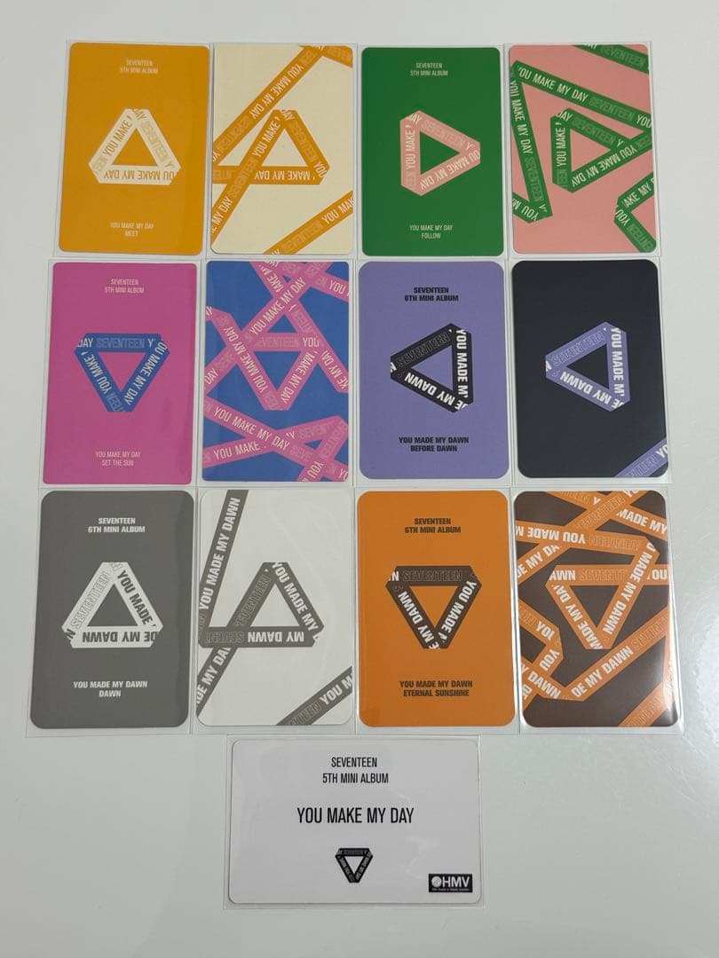 SEVENTEEN ウォヌ YMMD トレカ　コンプリート
