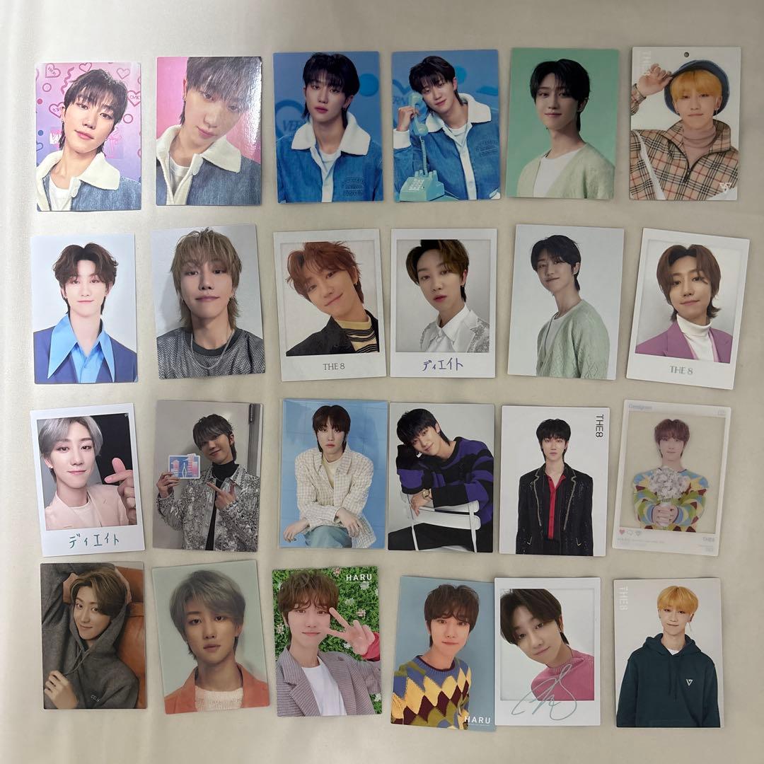 セブチ the8 トレカ 大量まとめ売り 129枚 コレクトケース付き