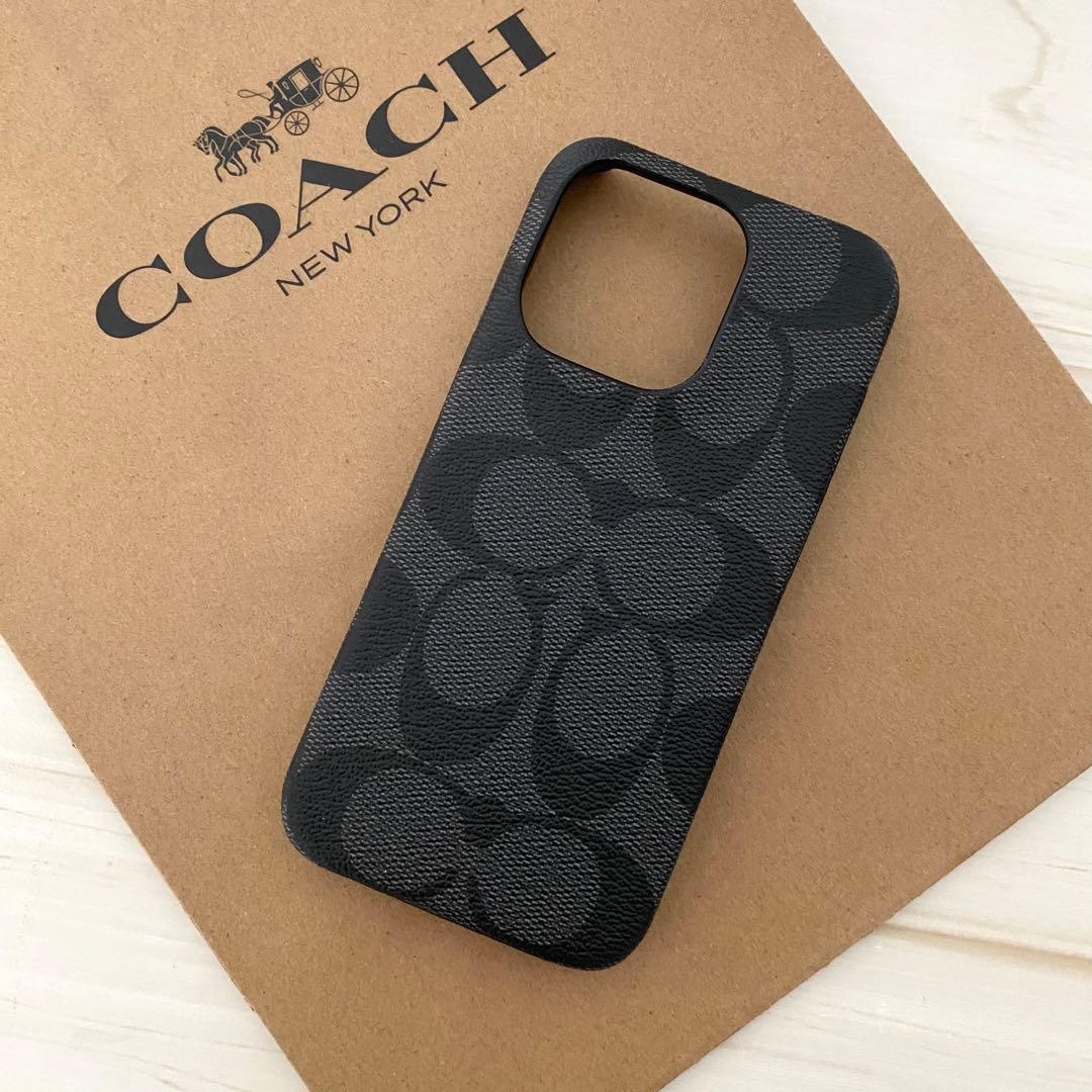 ★ COACH コーチ iPhoneケース iPhone15 PRO対応ケース