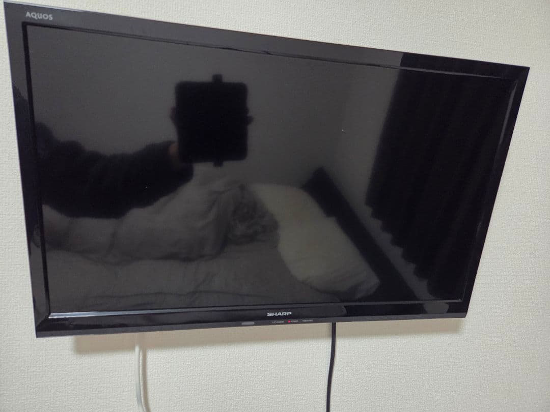 【賃貸OK!壁掛け金具付】シャープAQUOS液晶テレビ 24型 LC-24K30