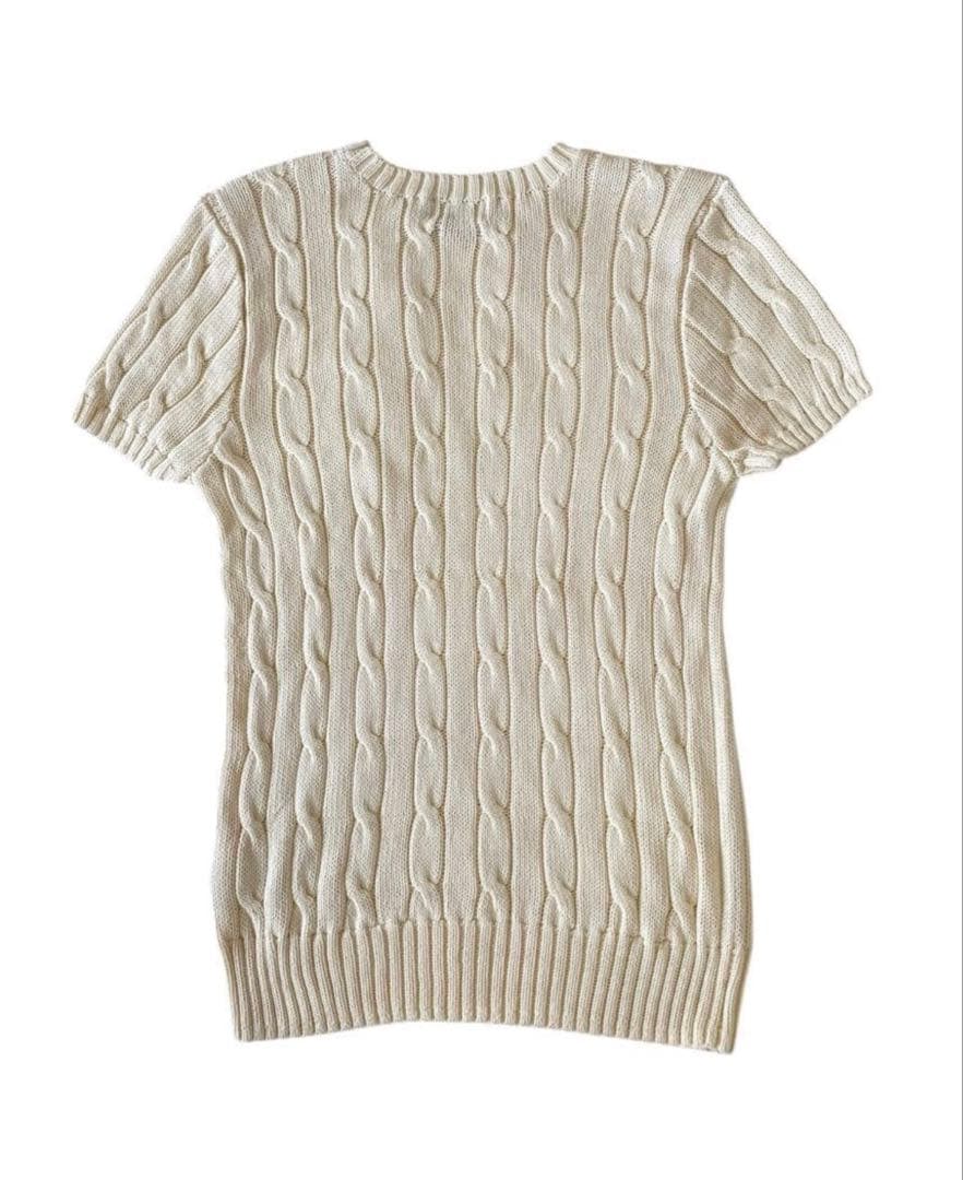 希少⭐︎即完売⭐︎美品⭐︎ラルフローレン⭐︎ RL ハート ショートスリーブ セーター