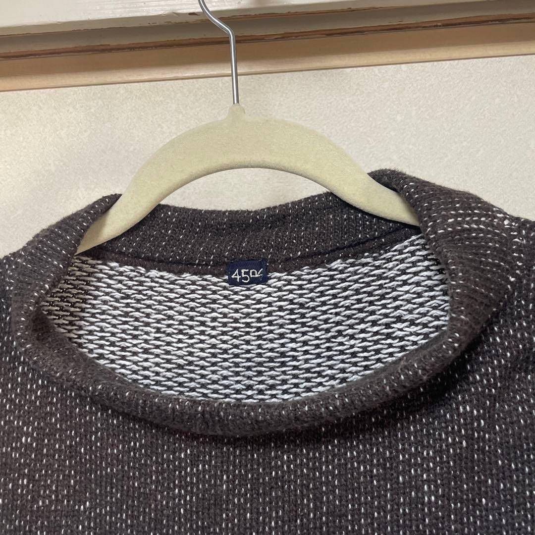 45R ジャカードの908馬比古セーター 2 フォーティーファイブアール