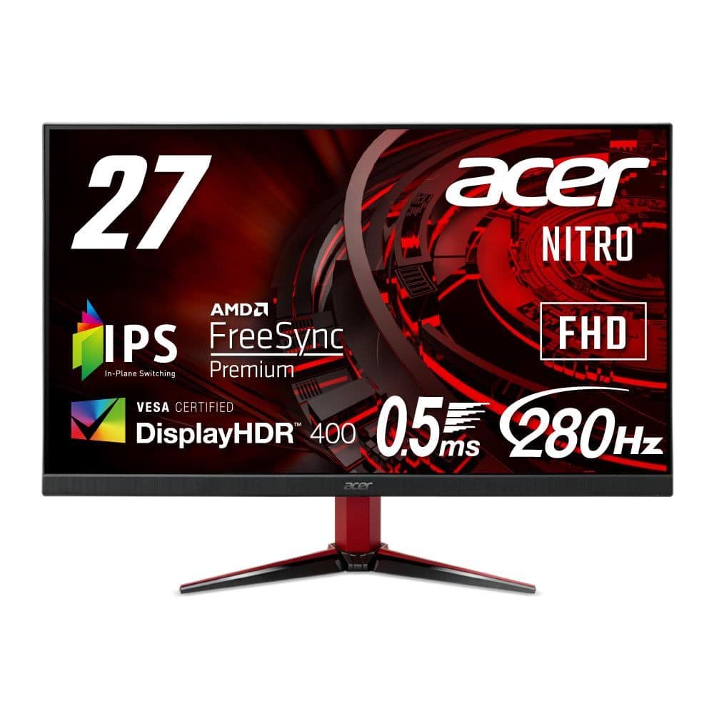 Acer Nitro 27インチ FHD モニター VG271Zbmiipx