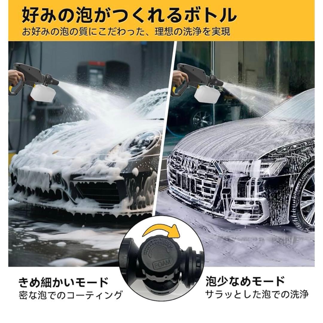 【新品未使用】折りたたみ式 高圧洗浄機 コードレス 充電式 タンク型