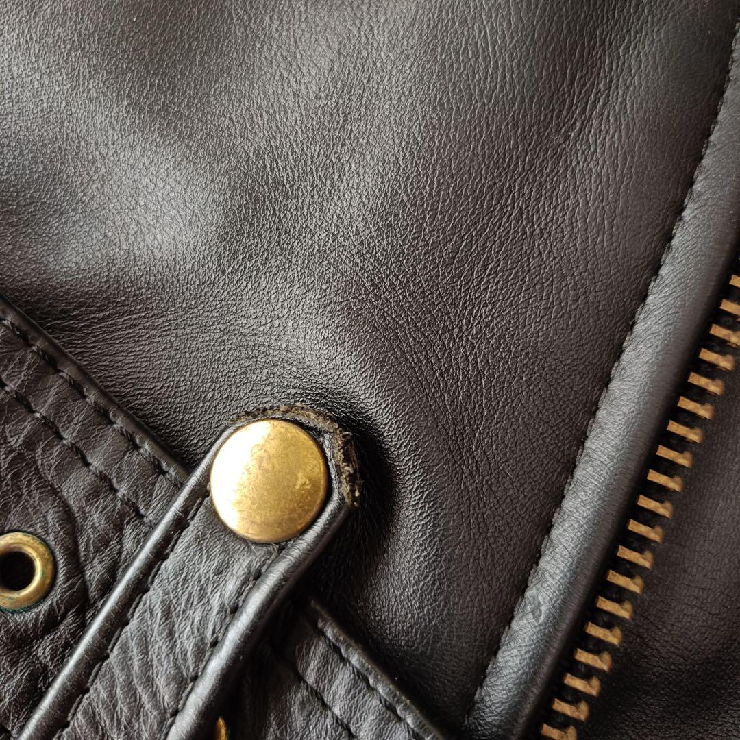 バンソン　ライダースジャケット　メンズ　サイズ36　レザー　Vanson