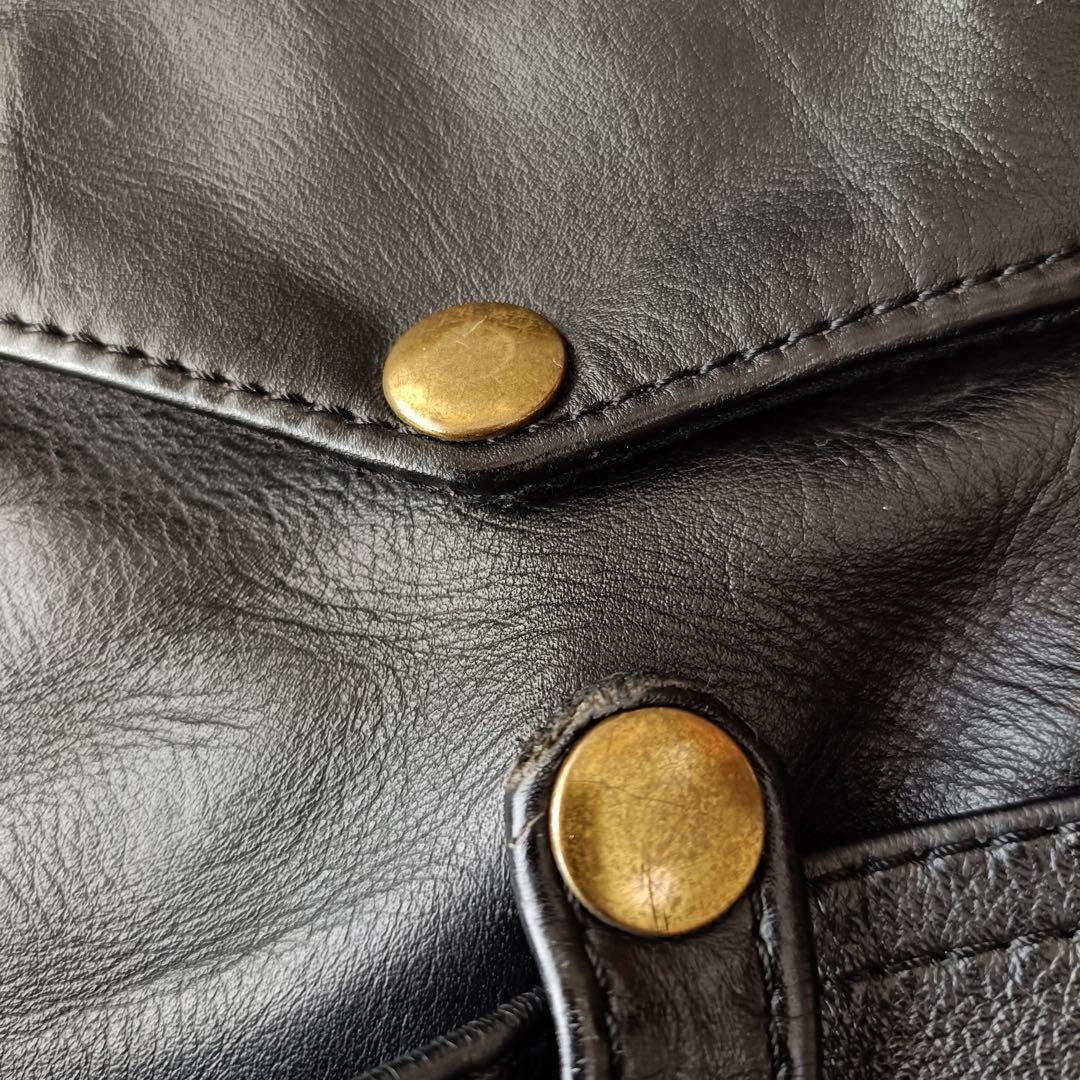 バンソン　ライダースジャケット　メンズ　サイズ36　レザー　Vanson