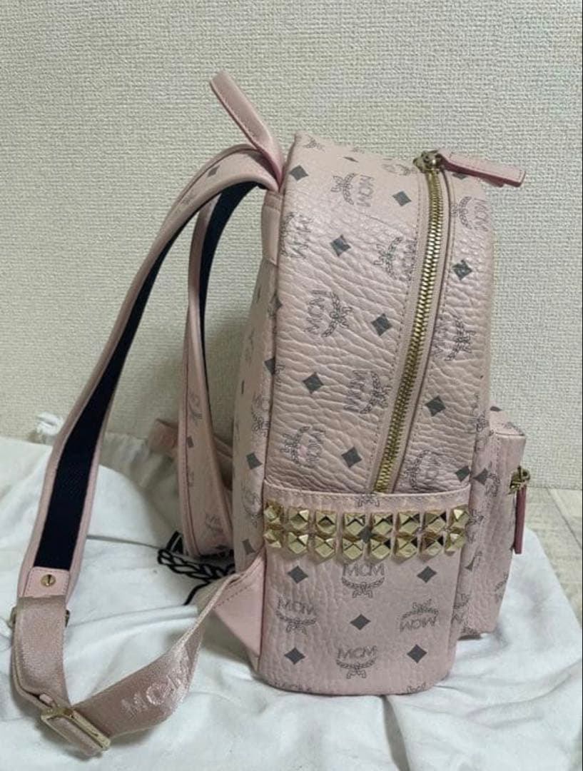 MCM リュックS パウダーピンク