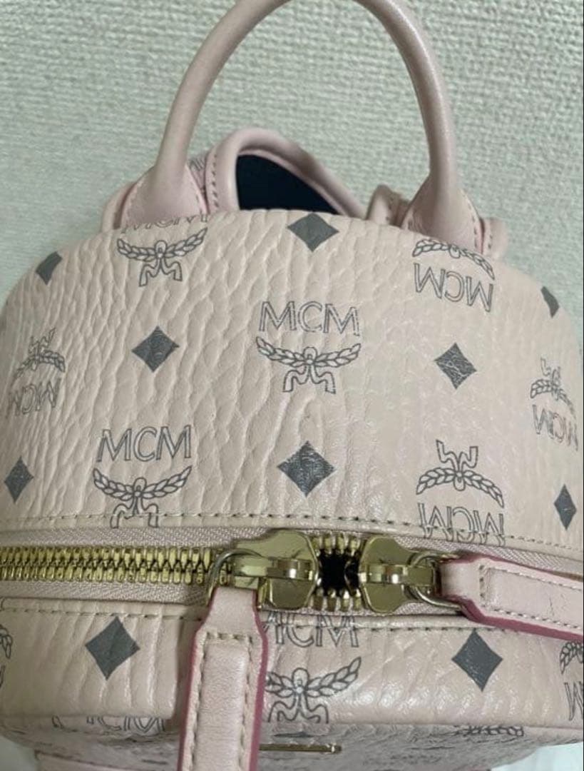 MCM リュックS パウダーピンク