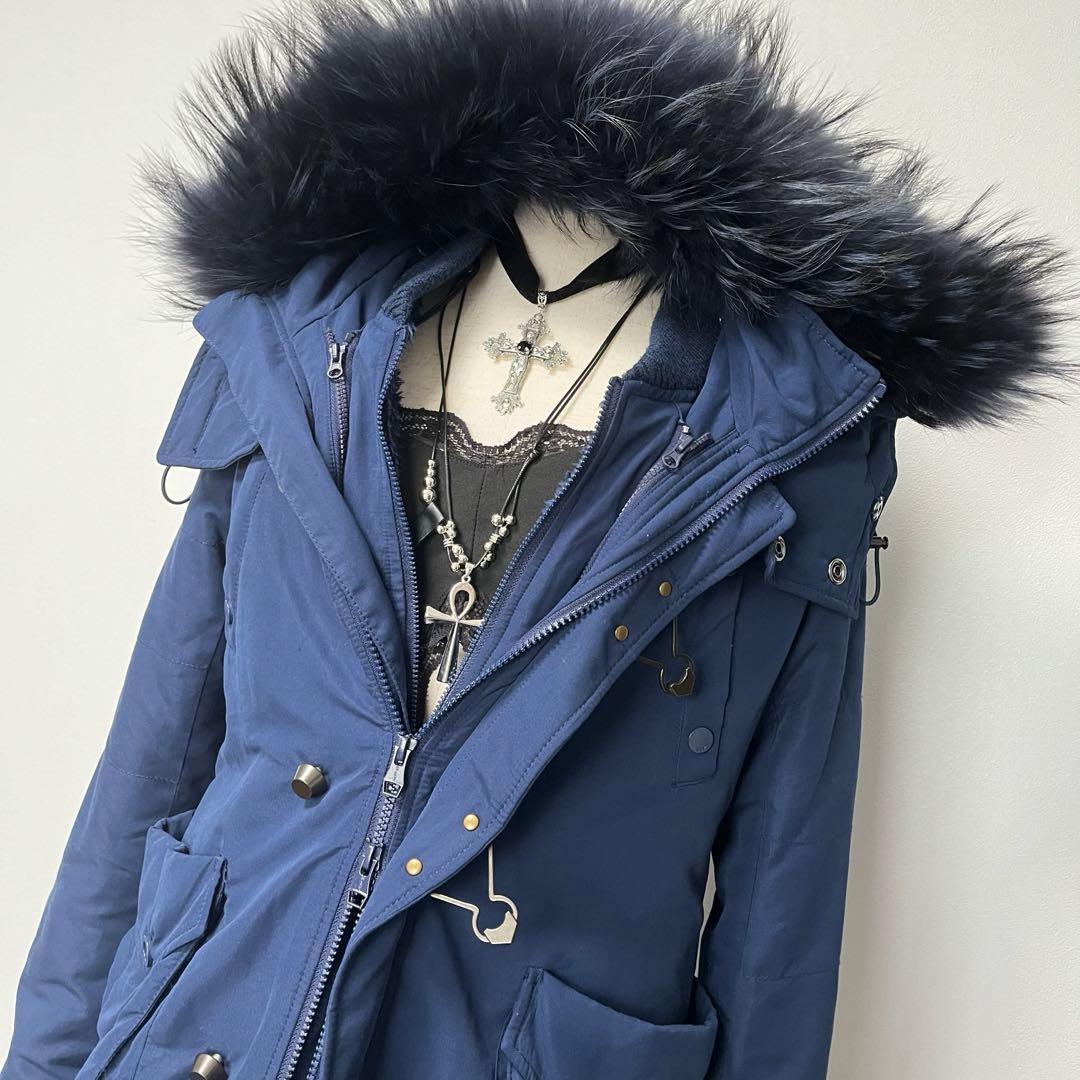 00s y2k 平成ギャル マクブリング ギミック リアルファー ミリタリー