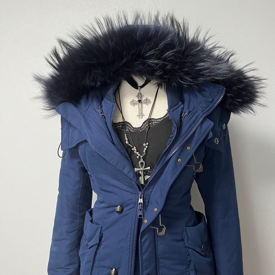 00s y2k 平成ギャル マクブリング ギミック リアルファー ミリタリー