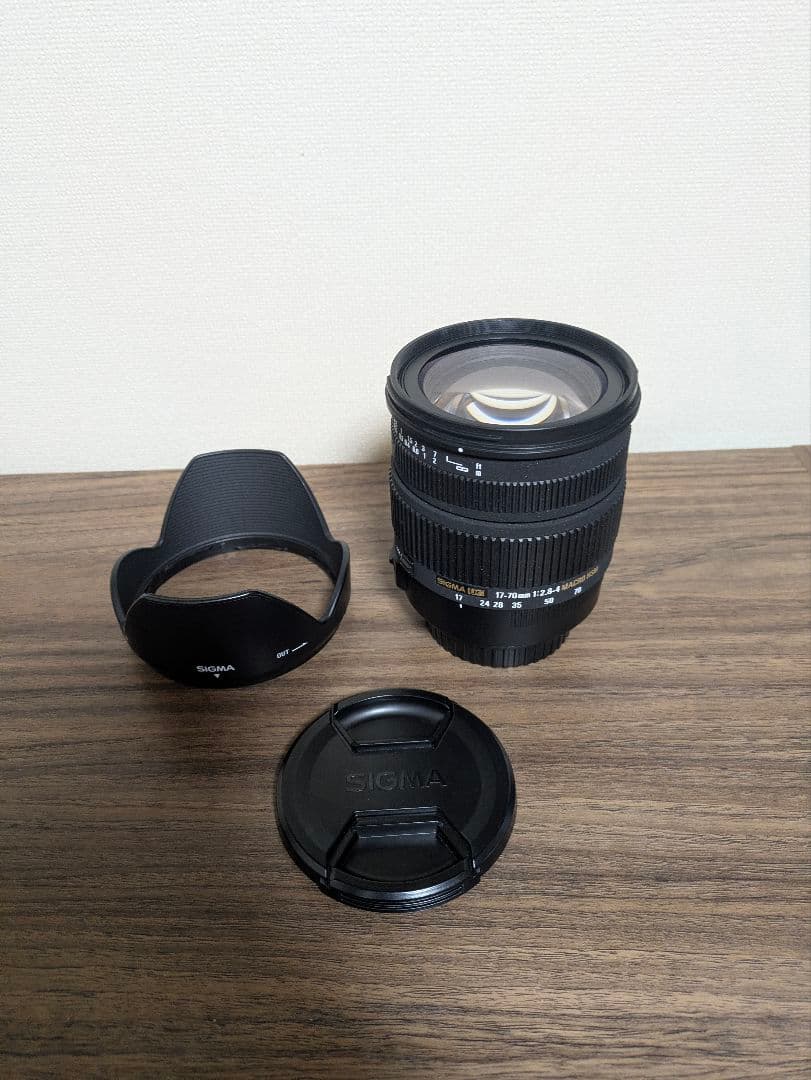 レンズ(ズーム) SIGMA 17-70mm F2.8-4 DC MACRO OS HSM