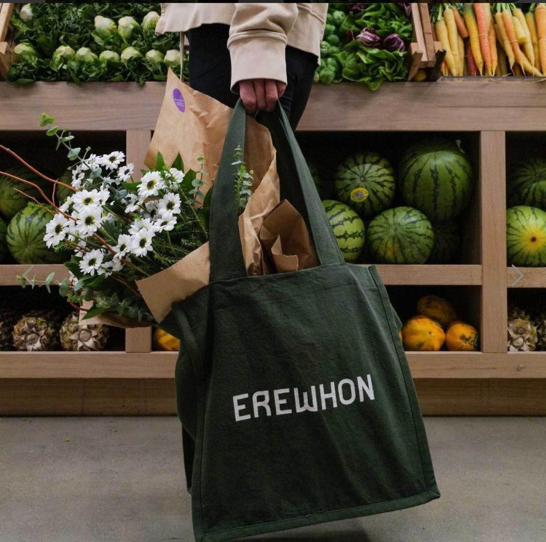 ラスト1点　新品　EREWHON　 トートバック　エレウォン　ダークブラウン