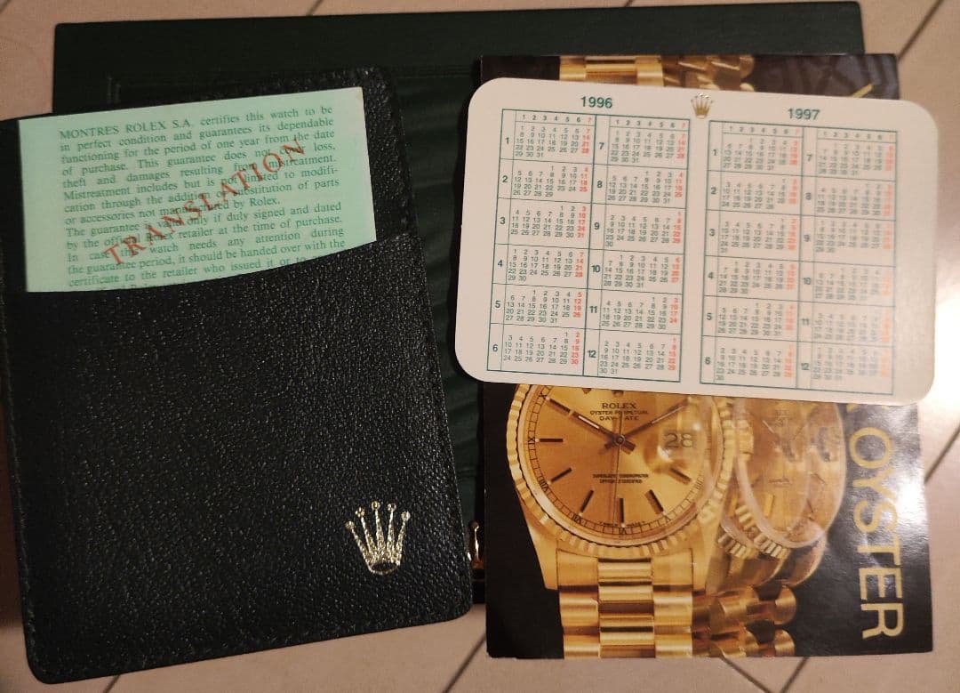 ロレックス (ROLEX) 純正BOX一式 デイトジャスト