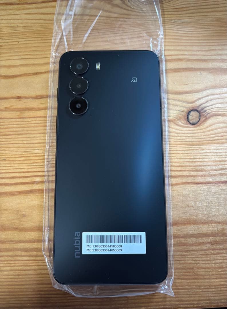 ⭐︎新品未使用　nubiaS A403ZT ブラック