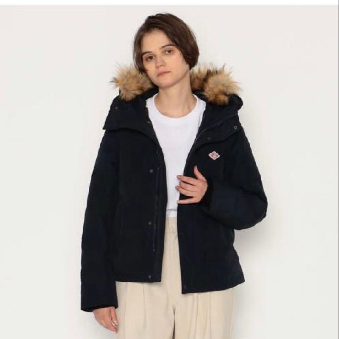 ダントン　DANTON レディース　ダウンジャケット　ブラック　38 Mサイズ