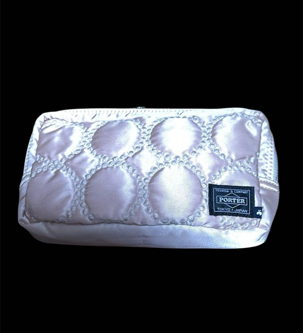 う*ら様 レア❤️ミナペルホネン✖️ポーター　ピンクポーチ