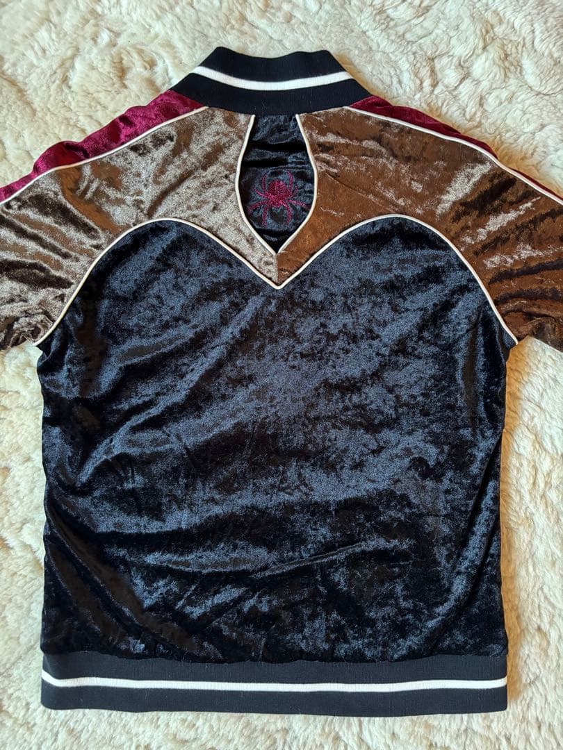 obelisk オベリスク　刺繍 ベルベット スカジャン