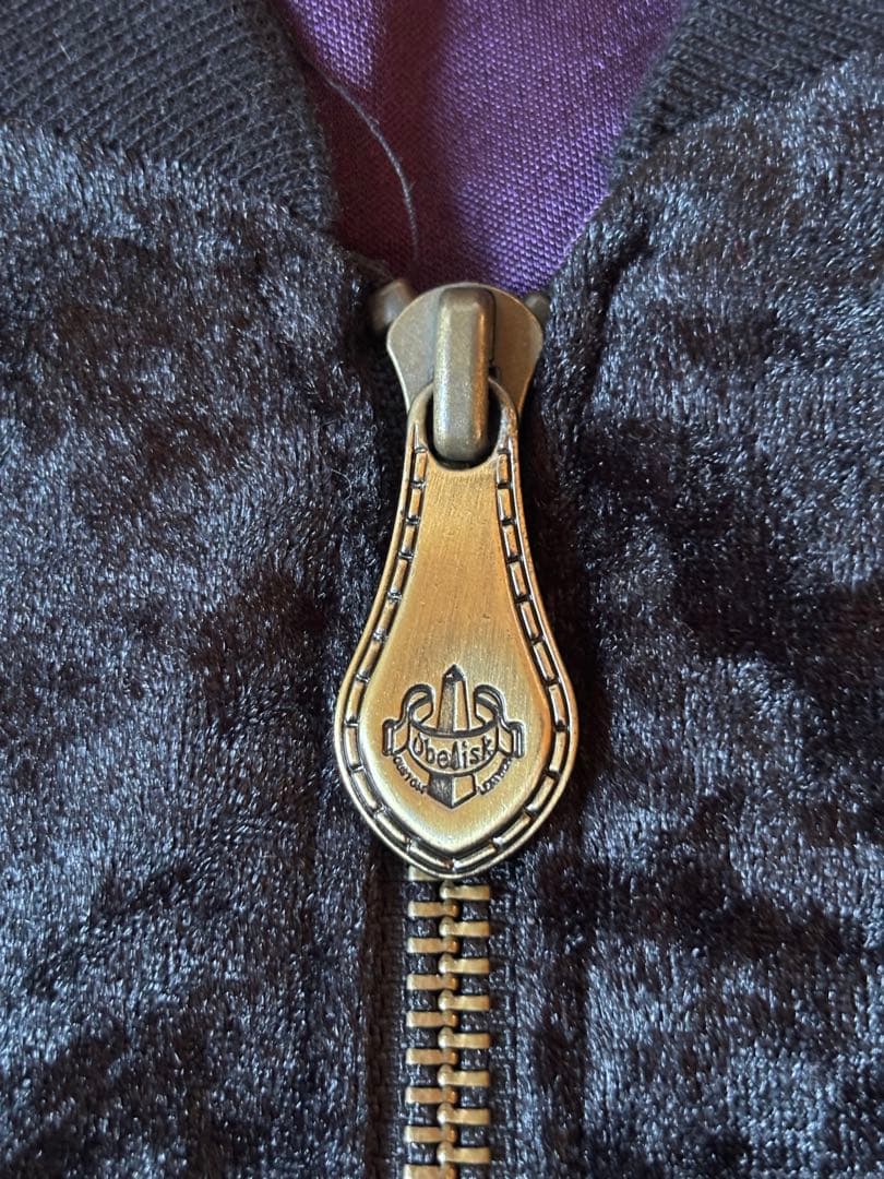 obelisk オベリスク　刺繍 ベルベット スカジャン