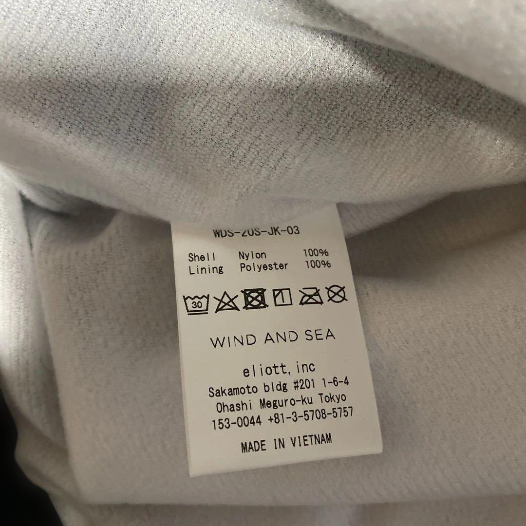 d*_様 新品未使用　WIND AND SEA コーチジャケット　ブラック M