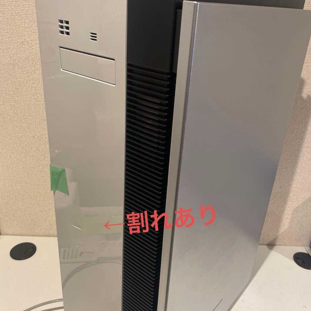 Panasonic F-MV4300-SZ 空気清浄機 シルバー 割れあり